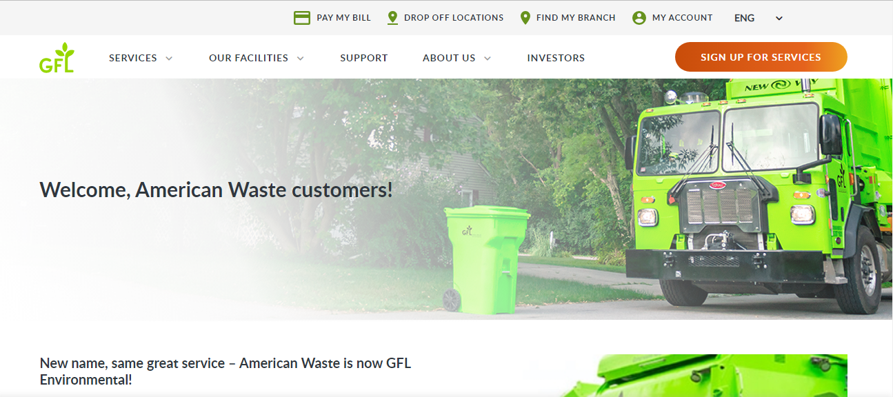 GFL Login Account & Workday Environmental, Waste İndustries